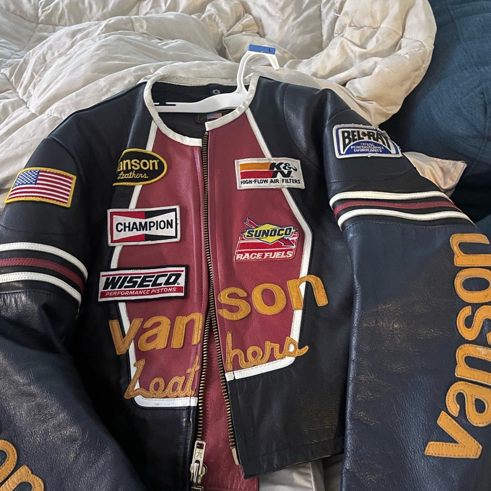 Vanson Leathers Red Performance Jacket - image 2